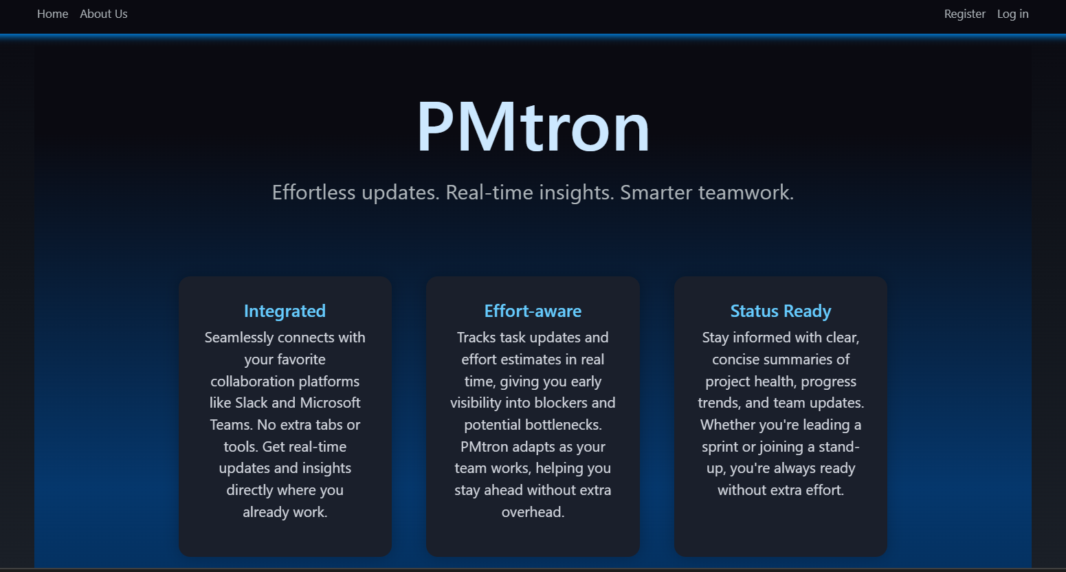 PMtron AI Project Manager Chatbot
